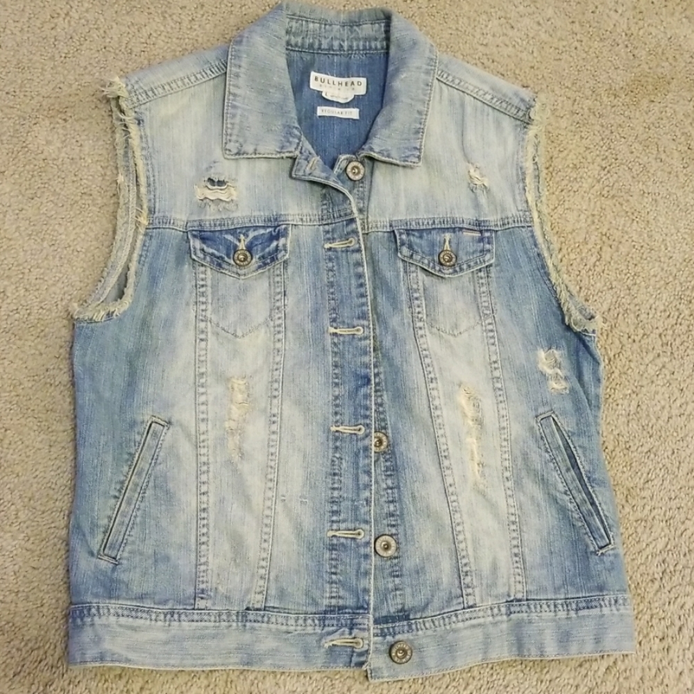 Denim vest